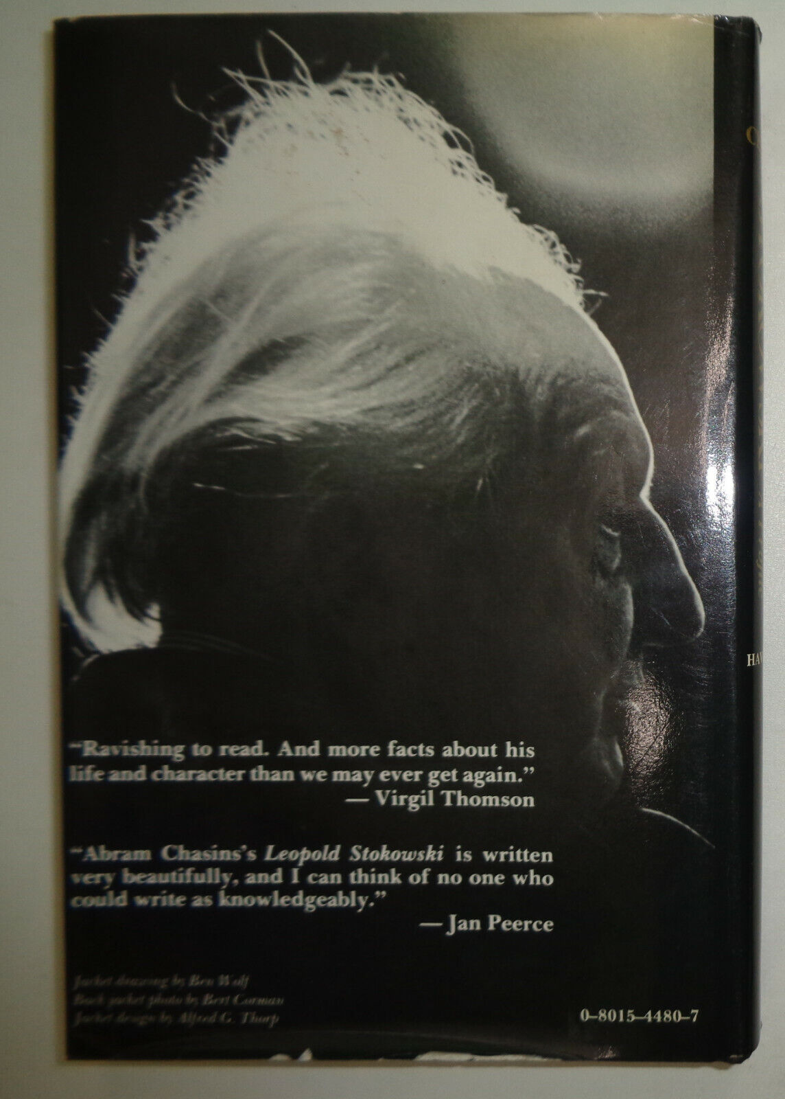 Leopold Stokowski. A Profile, by Abram Chasins - SIGNED First Edition, 1979