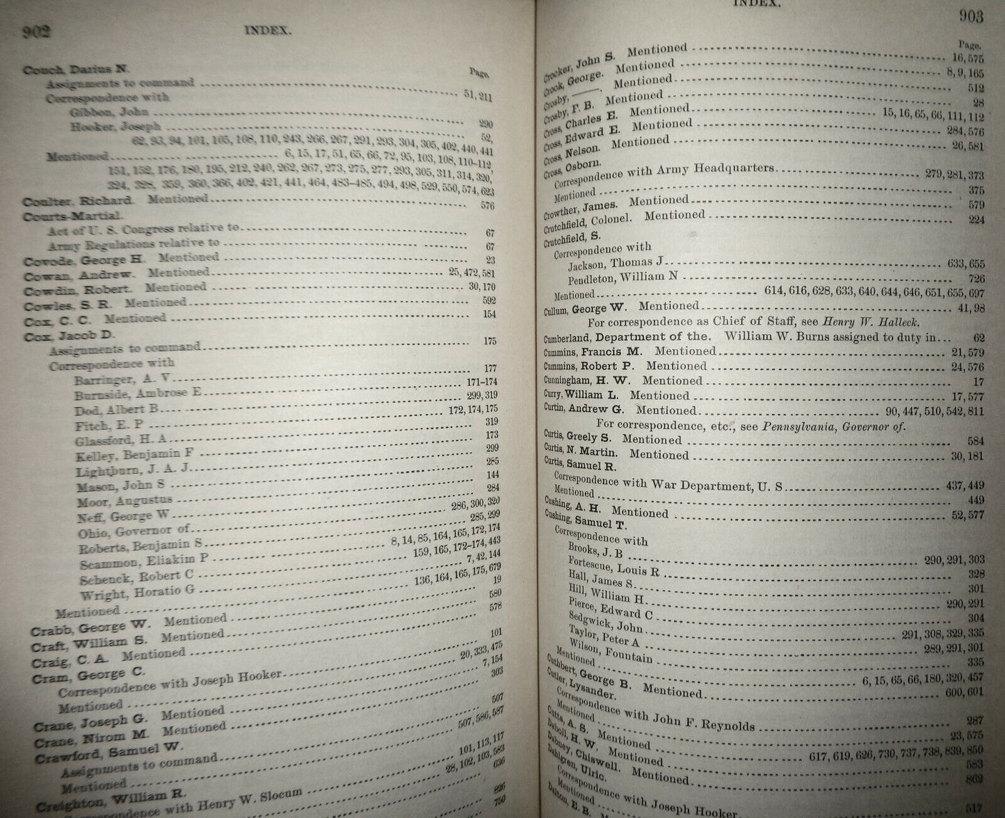 1889 War of Rebellion - Ser 1, Vol 25 Part 2, Correspondence N.VA, W. VA, MD, PA