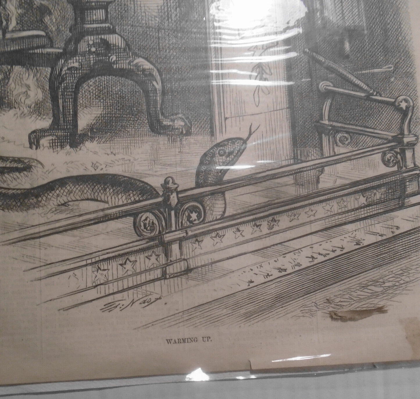 Warming Up, by Thomas Nast - Harper's Weekly, April 26, 1879.