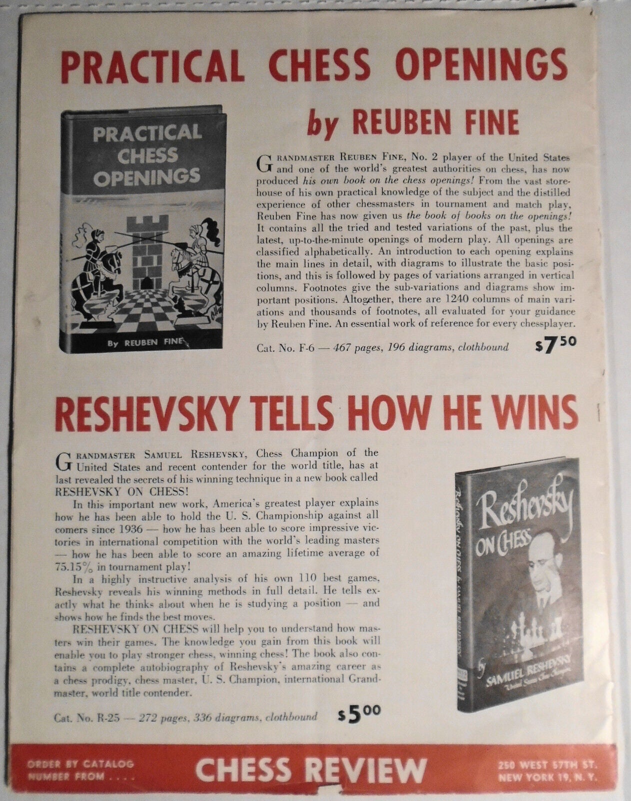 Chess Review - October 1948. Sid Ceasar, Barbara Weaver On Cover.