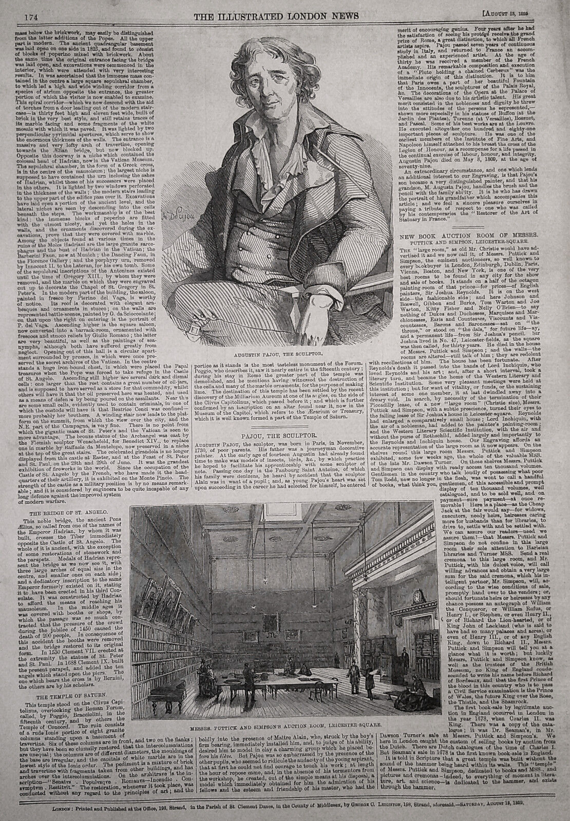 Illustrated London News, August 13, 1859. Sovereignty of the Seas; Great Eastern