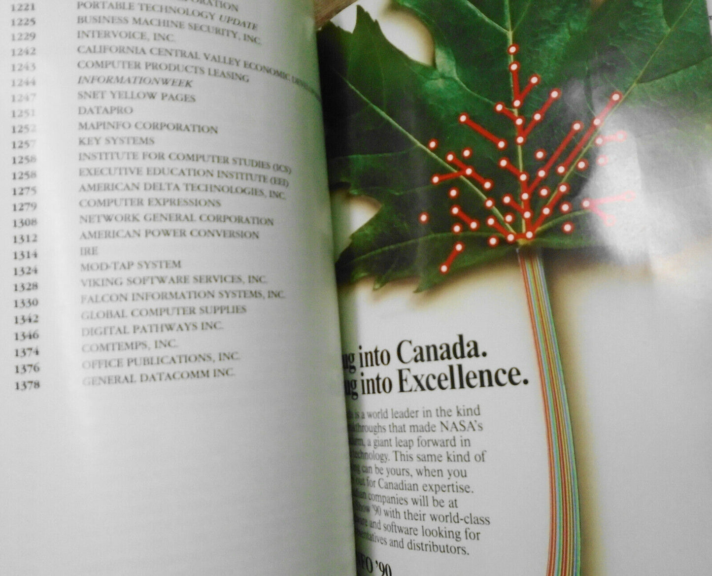 Info '90 : Official directory & buyers' guide Information Management Exposition