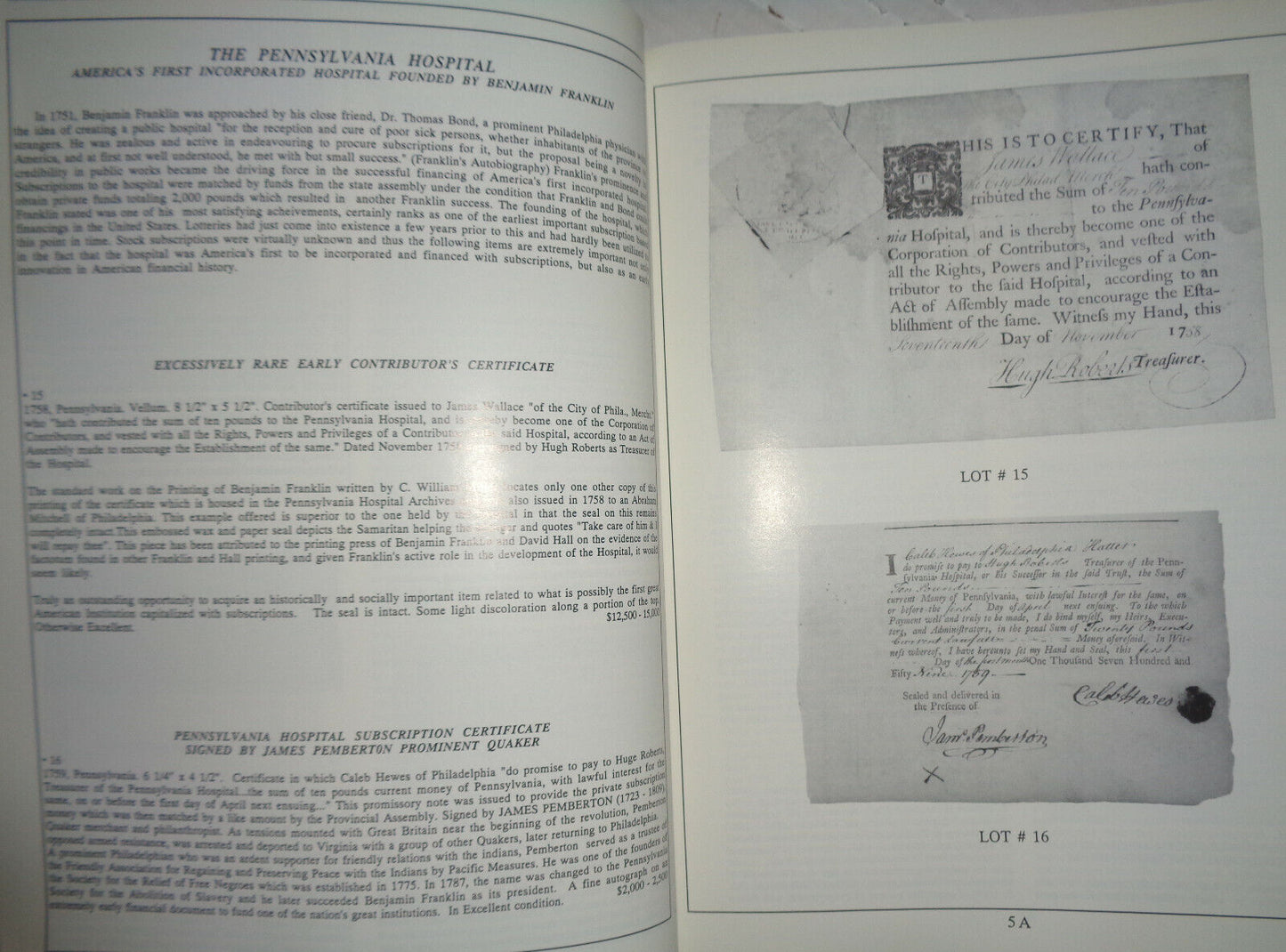 MAIL BID AUCTION: AMERICAN AND EUROPEAN FINANCIAL HISTORY Scott J. Winslow 1992