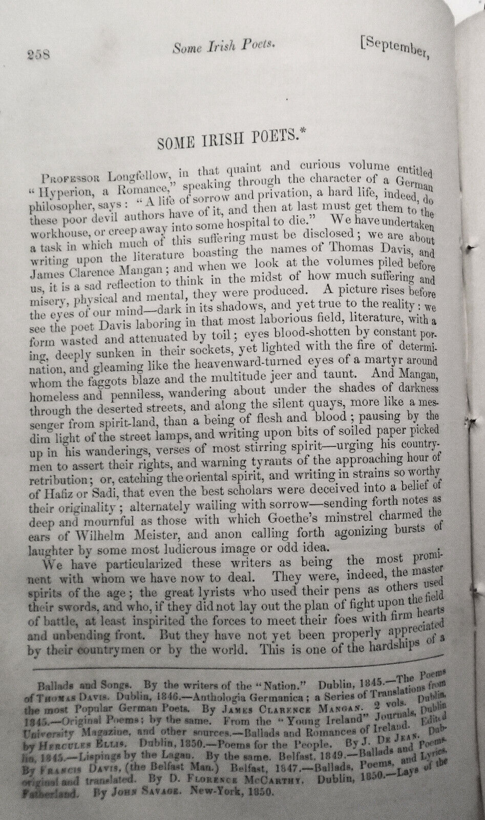 The United States Magazine and Democratic Review, September 1851