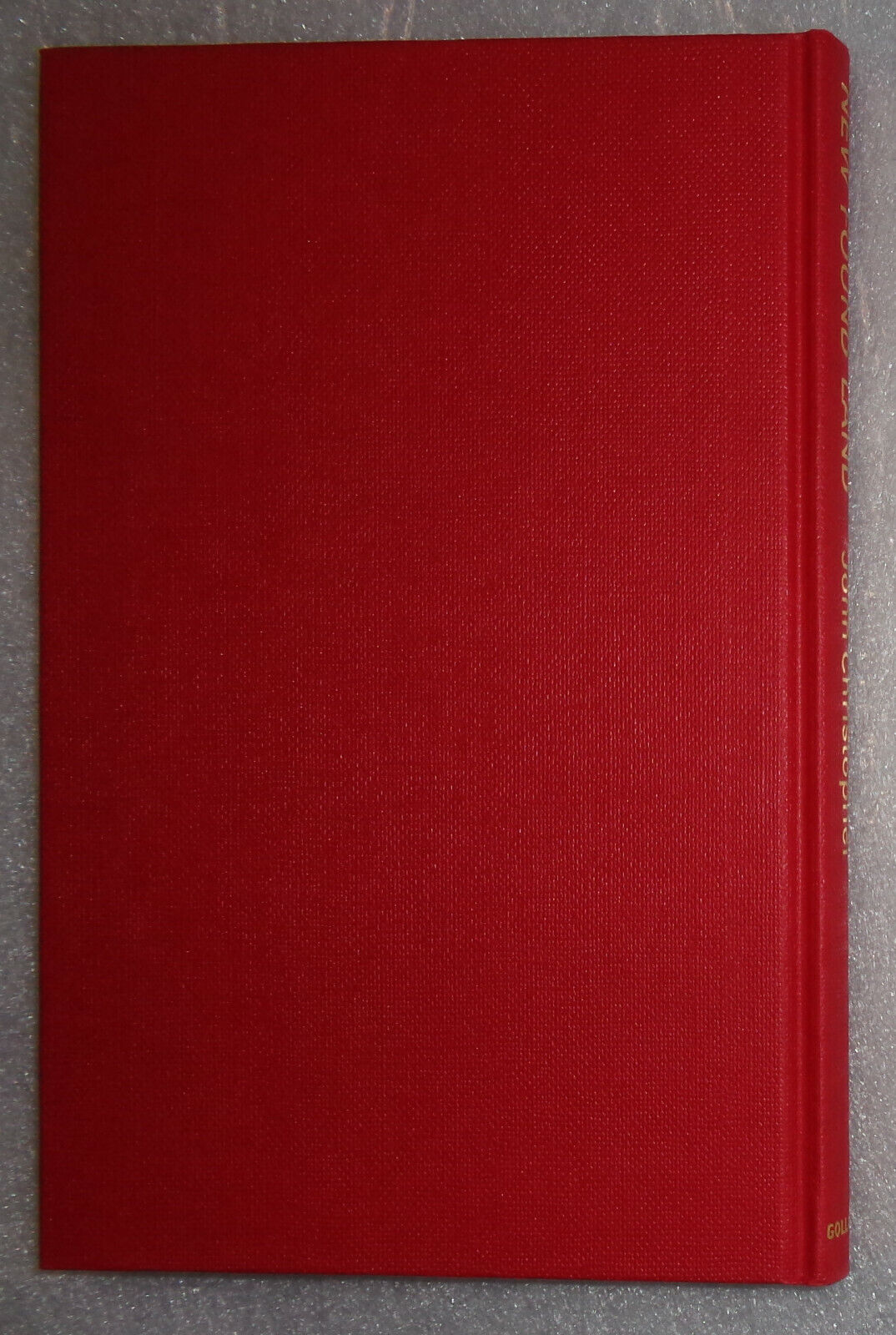 New Found Land, by John Christopher. 1983 U.K. Hardcover Fine/Fine