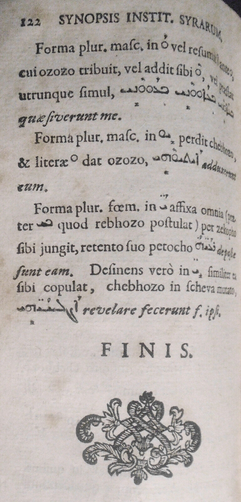 1746 Fundamenta Punctationis Linguae Sanctae, by Jacob Alting