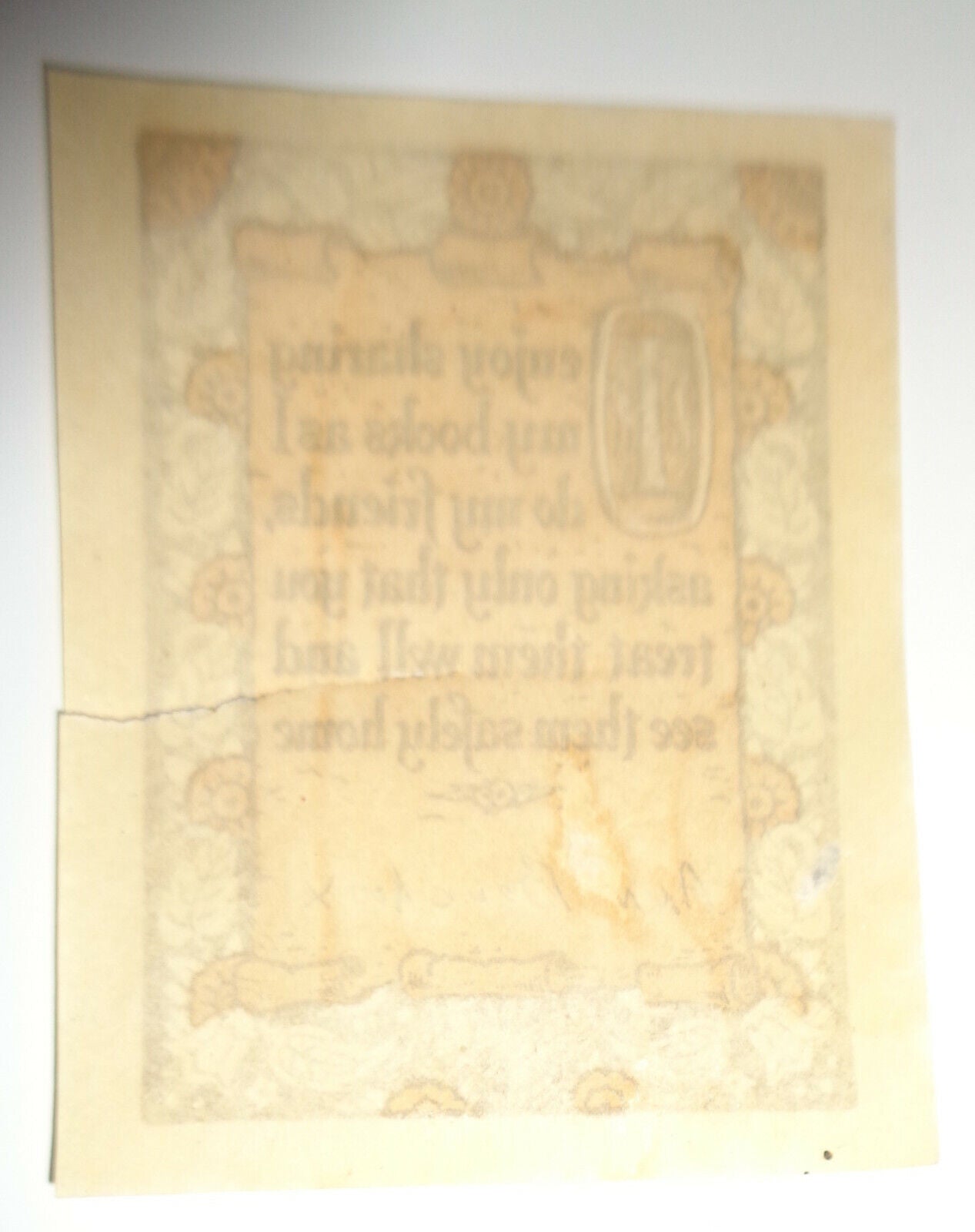 Ann Bouchoux Ex Libris Bookplate
