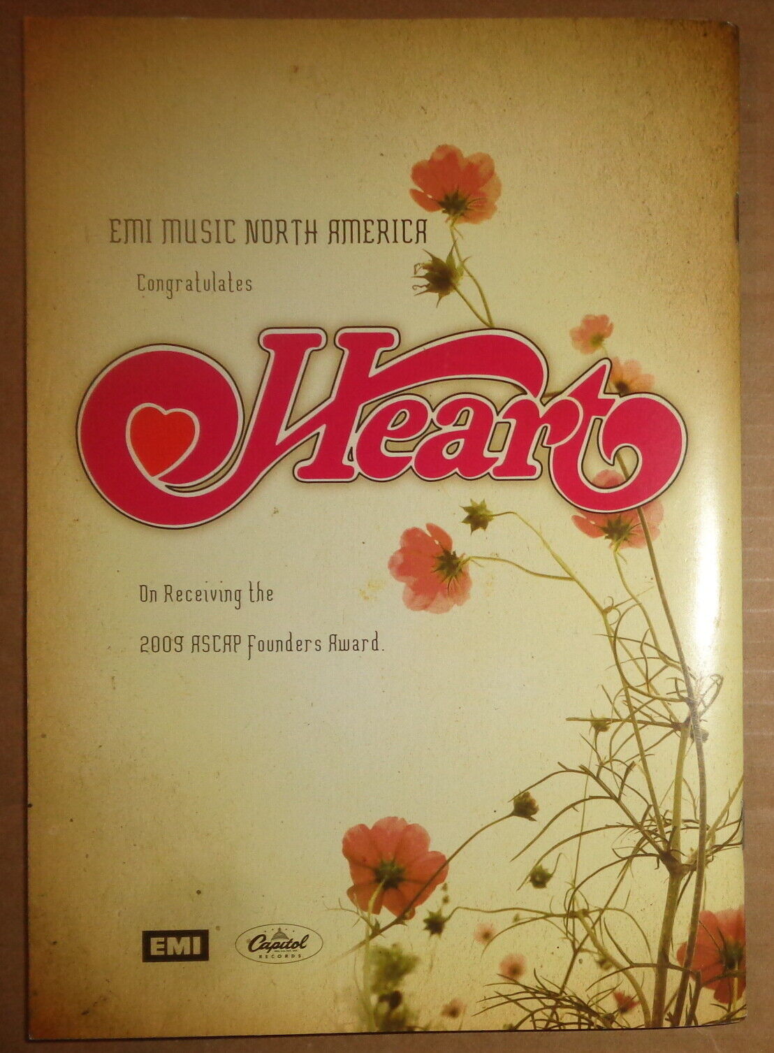 ASCAP 2009 Pop Music Awards Souvenir Program - Santigold, Stargate, Wyclef Jean