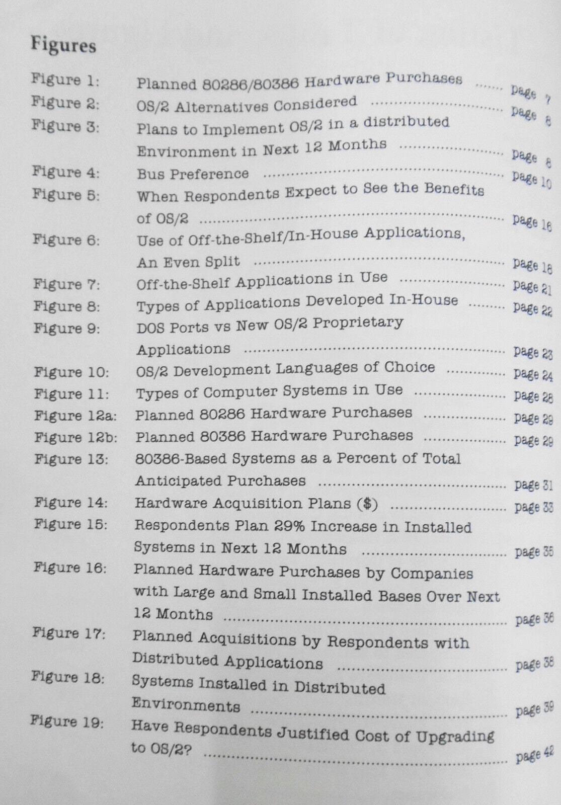 An Inside View of OS/2 - Datapro Market Study, 1988