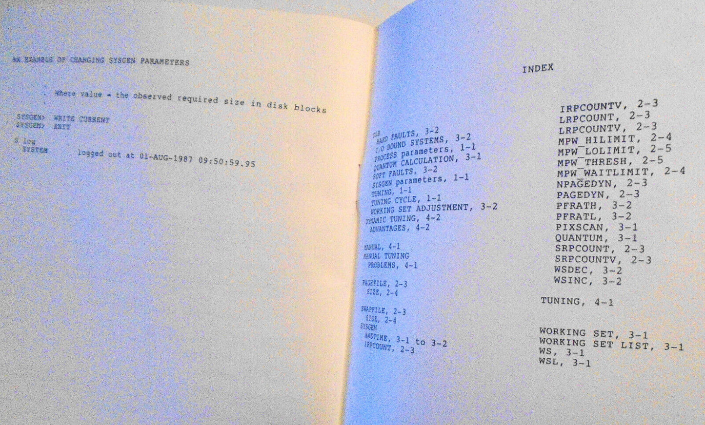 VMS Tuning Guide, by Touch Technologies. 1988.