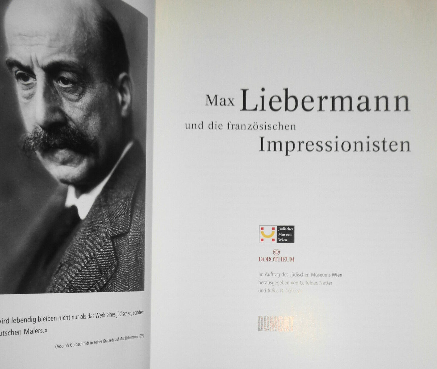 Max Liebermann und die französischen Impressionisten, 1997. Fine