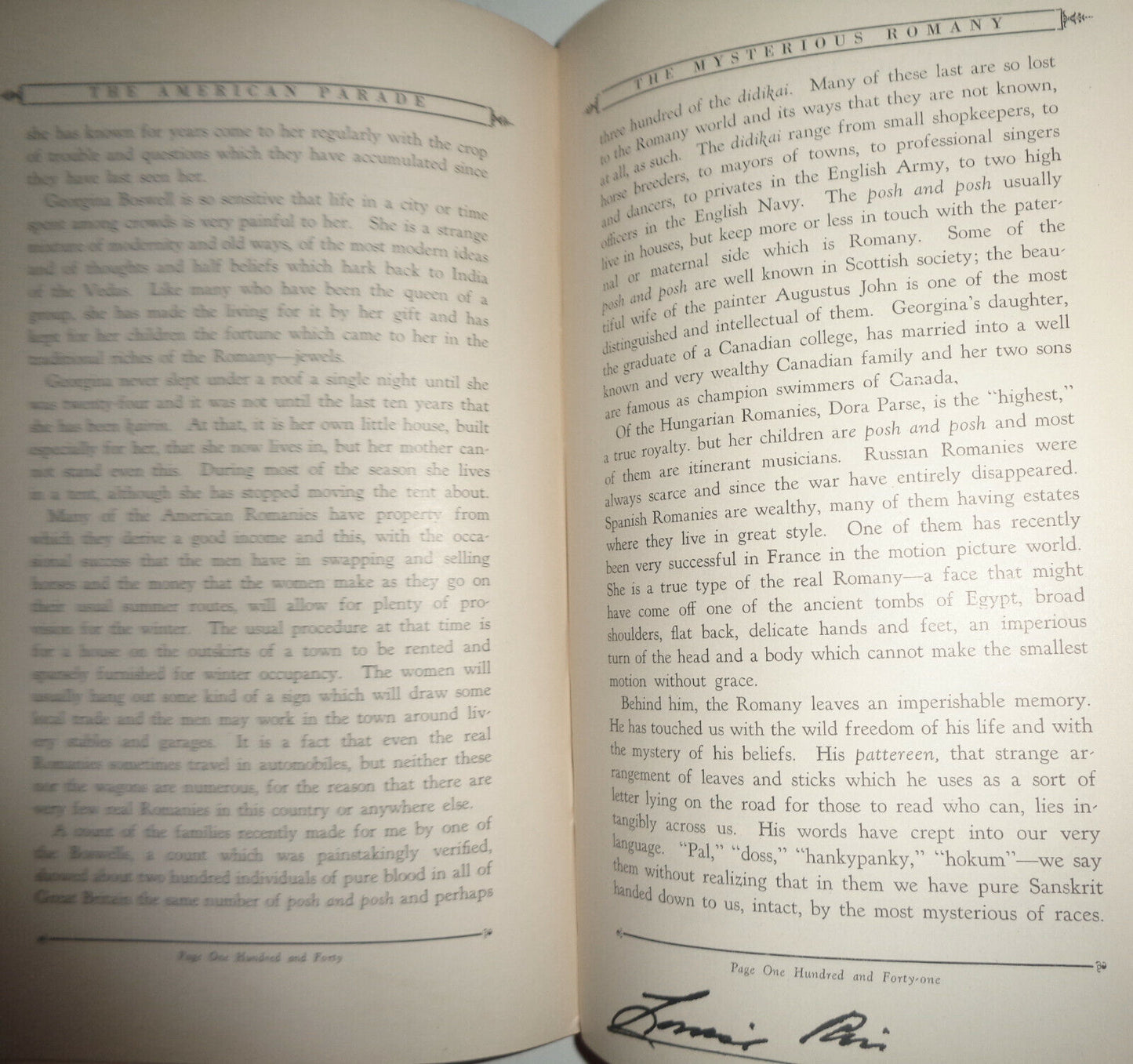 The American Parade - Premiere Issue 1926 -- SIGNED By 7 author contributors