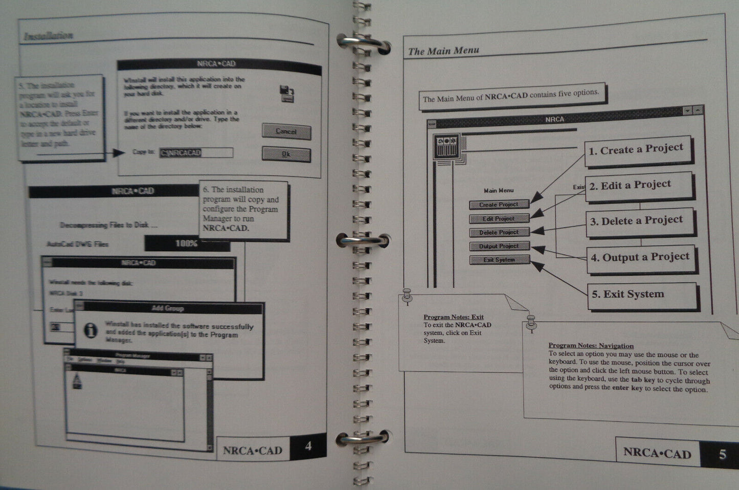NRCA CAD Fully Integrated Construction Details Package - User Guide, V.1.1, 1992