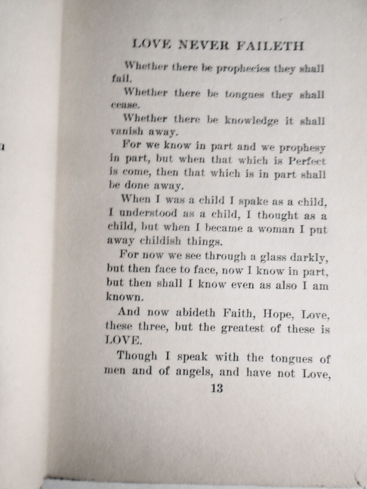 "Love", by Ida W. Inniss - 1927. First edition. Rare.
