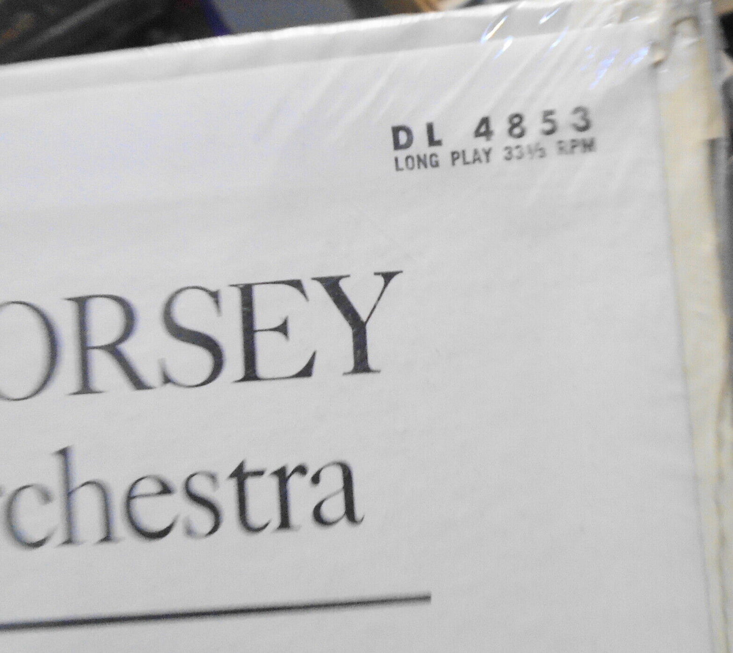 Jimmy Dorsey's Greatest Hits, LP, 1967 ***SEALED*** Decca DL-4853 - NEW