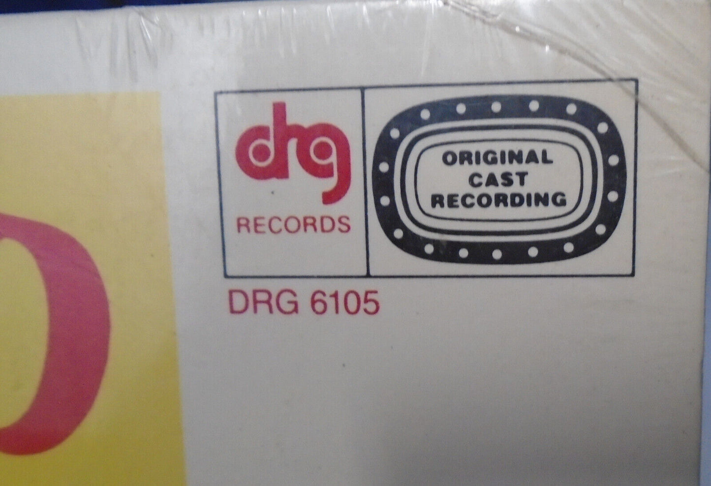 Scrambled Feet - LP. Original Cast Recording DRG 6105 -- NEW, SEALED