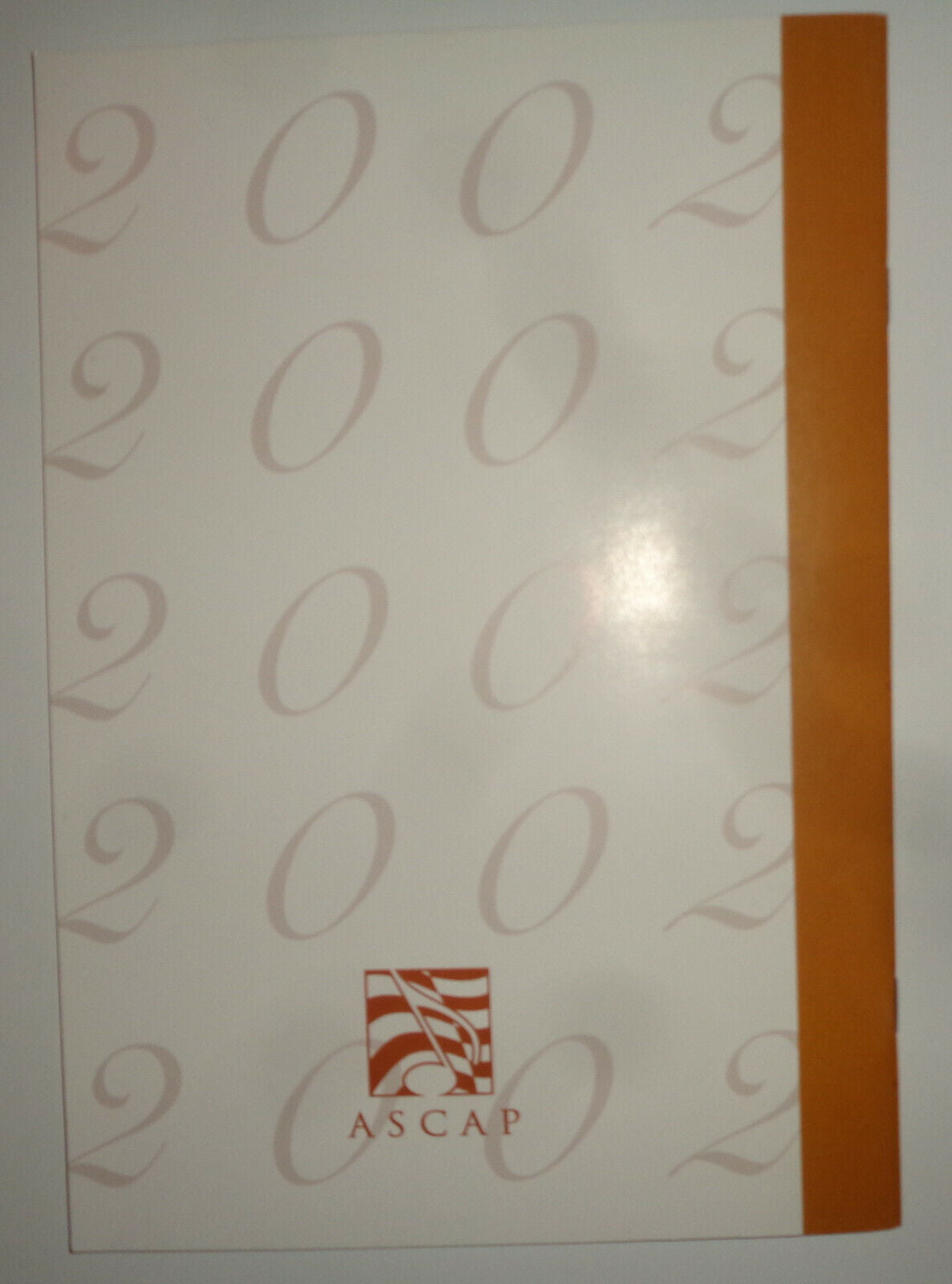 ASCAP Pop Music Awards 2002 Souvenir Program - Beyonce Songwriter Of Year, Dido