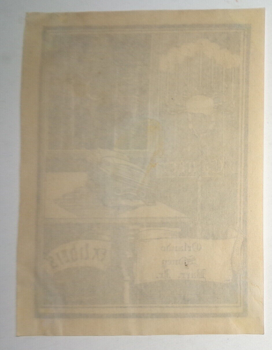 Orlando Sydney Barr, Jr., Ex Libris Bookplate, by Juanita Gould, 1933
