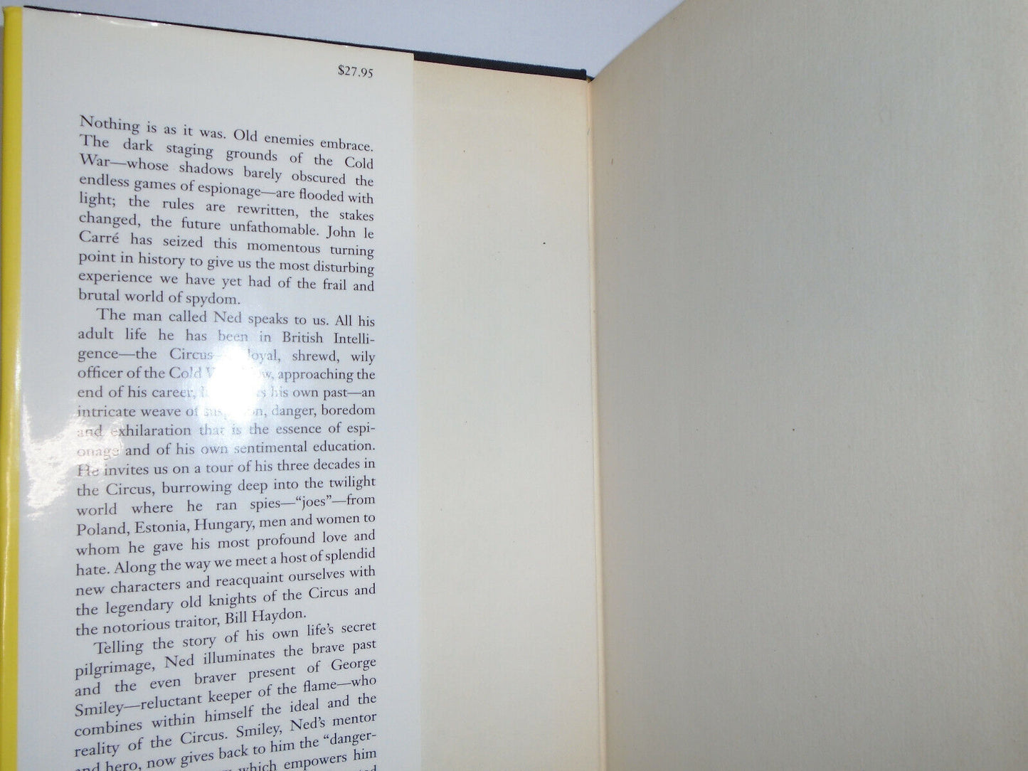 John Le Carre -- 4 First Editions. Hardcovers/Dustjackets. All First Printings.