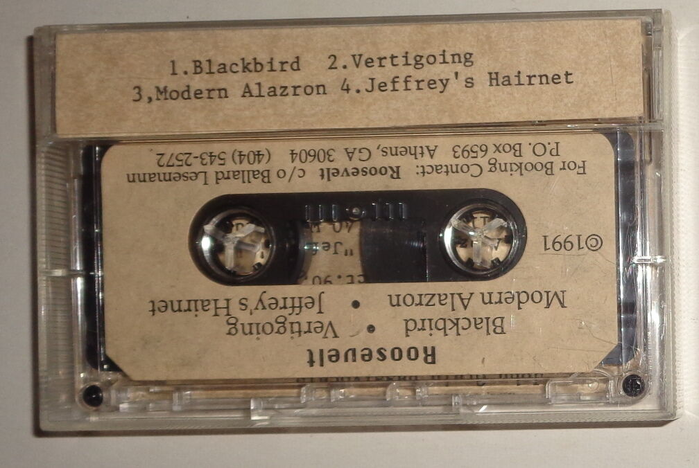 ROOSEVELT - Rare Demo Cassette - 1991 - Ballard Lesemann - Hard rock - 4 tracks