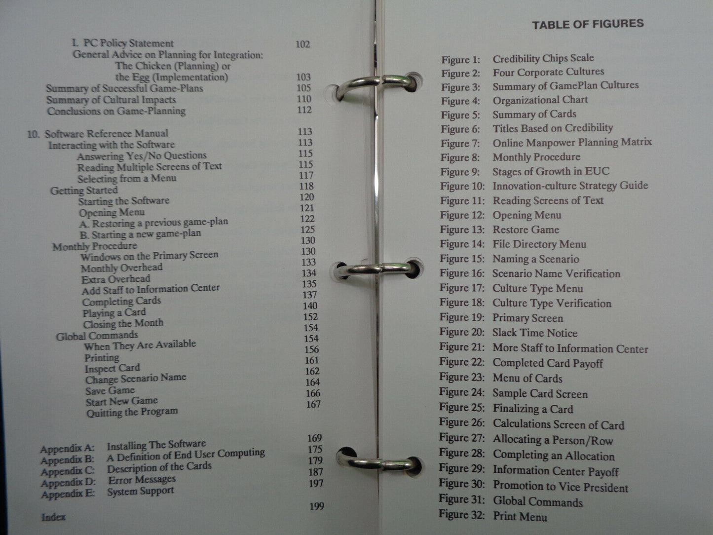 GamePlan by N Dean Meyer Assocs 1988 - IBM - Management of new information tools