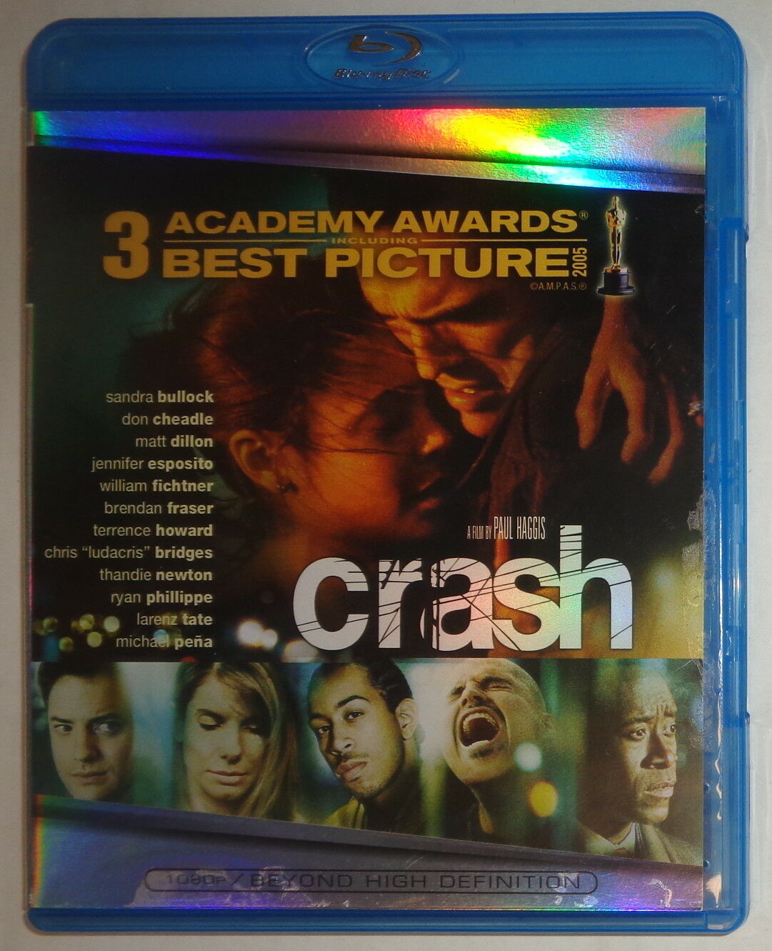 Crash (Blu-ray Disc, 2006, Unrated Edition) - Like New