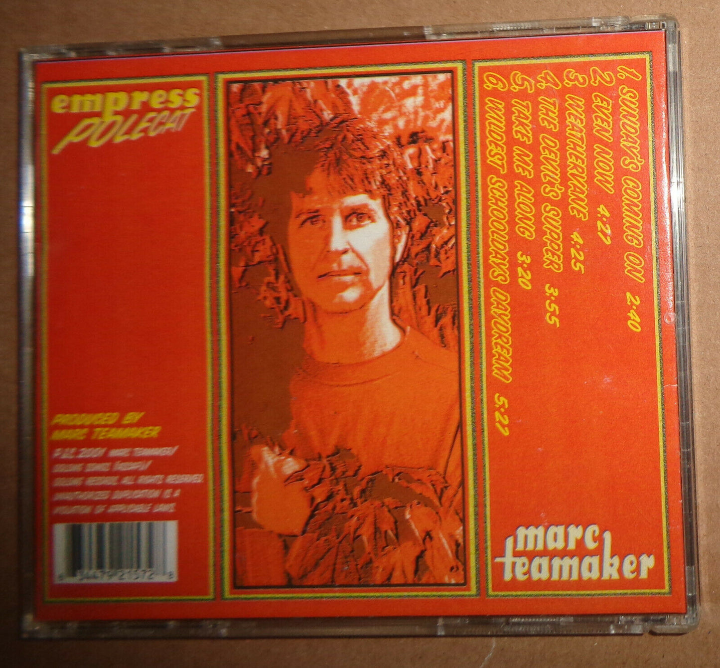 Empress Polecat by Marc Teamaker - CD album - 2001