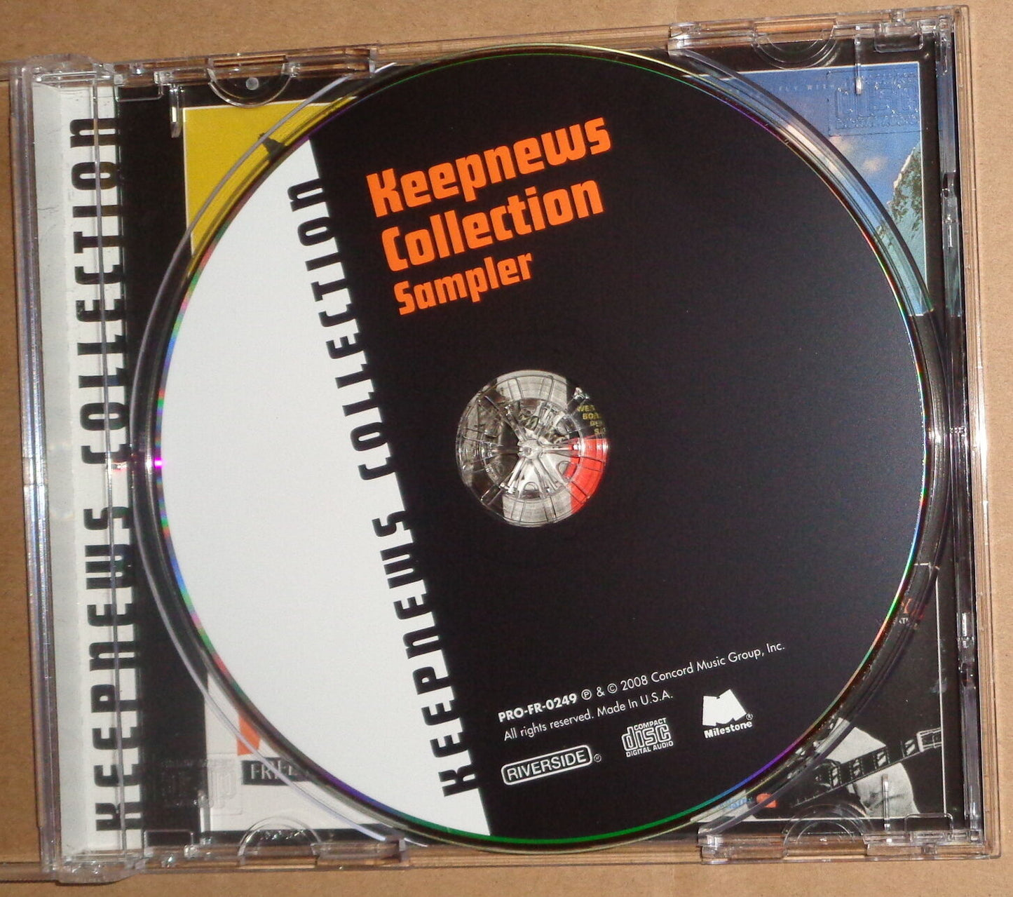 Keepnews Collection Sampler CD, 2008 - Coleman Hawkins, Wes Montgomery, JAZZ