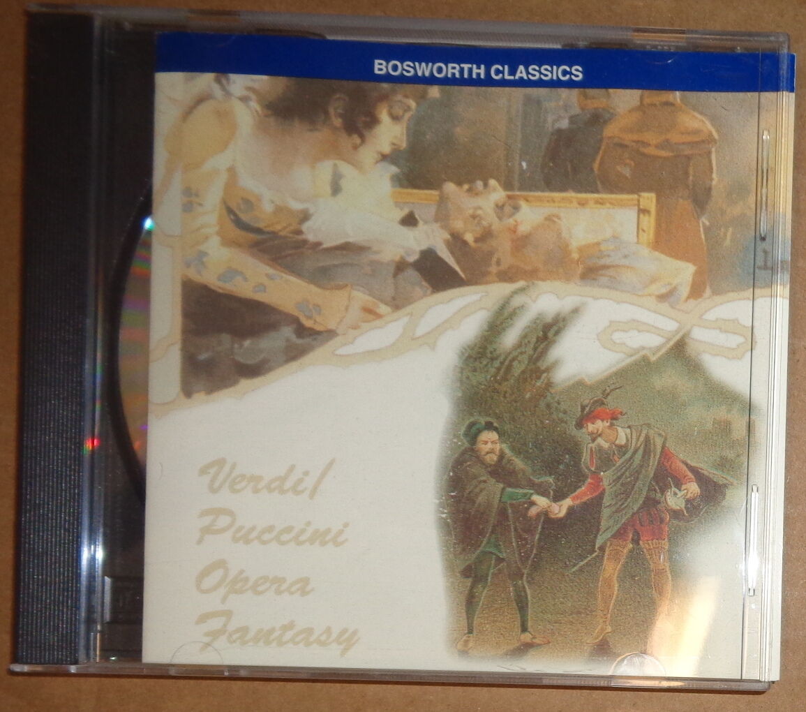 Verdi / Puccini Opera Fantasy - CD - 1996, Bosworth Production Music. BOCD 190