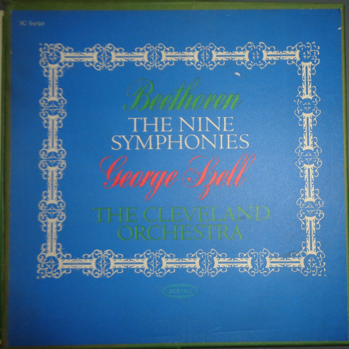 SZELL - BEETHOVEN: THE NINE SYMPHONIES - 7 LP SET - PROMO COPY. CLEVELAND ORCH
