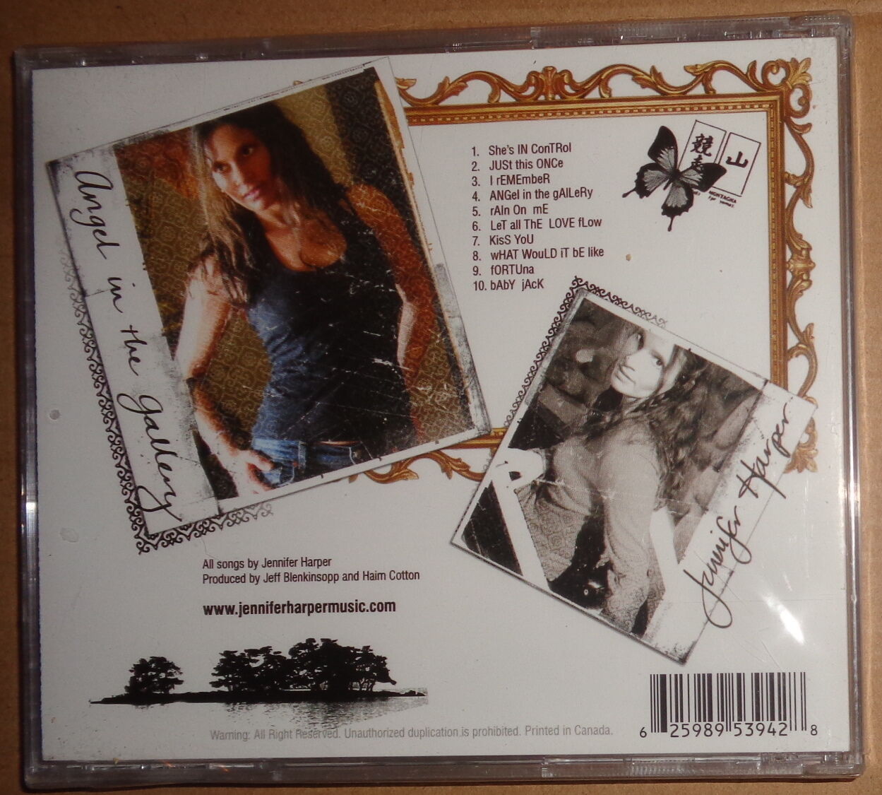 Angel in the Gallery * by Jennifer Harper (CD May-2006, Debut Album) NEW. SEALED
