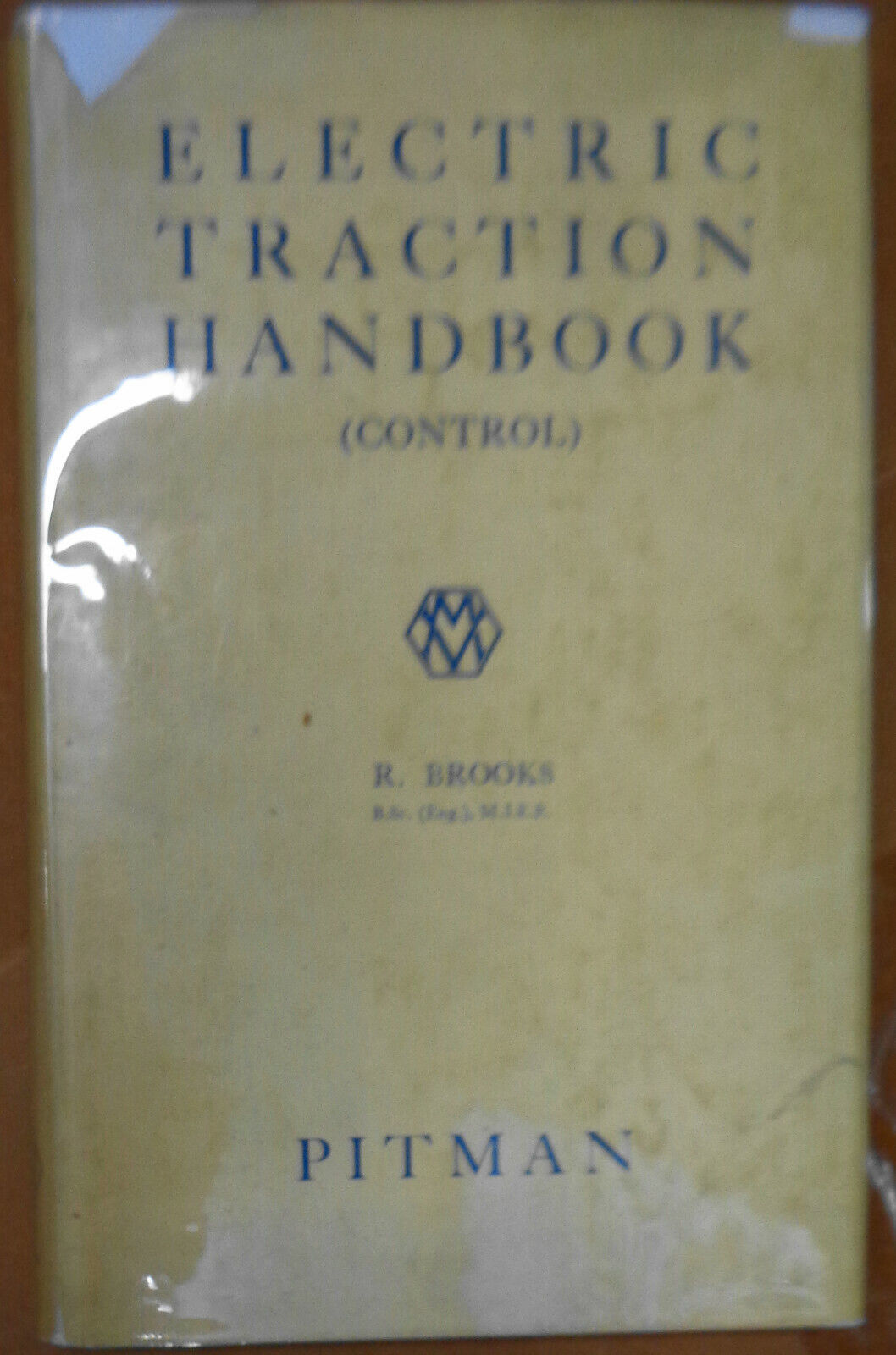 Electric Traction Handbook : (control), by Robert Brooks. 1954 Hardcover/jacket