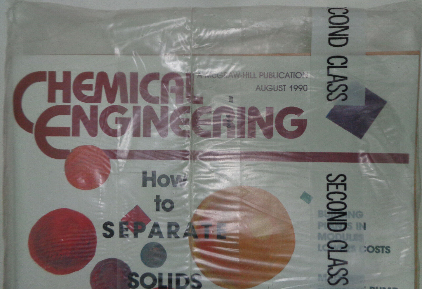 Chemical Engineering Magazine, August 1990 + 1991 Equipment Buyers' Guide - NEW