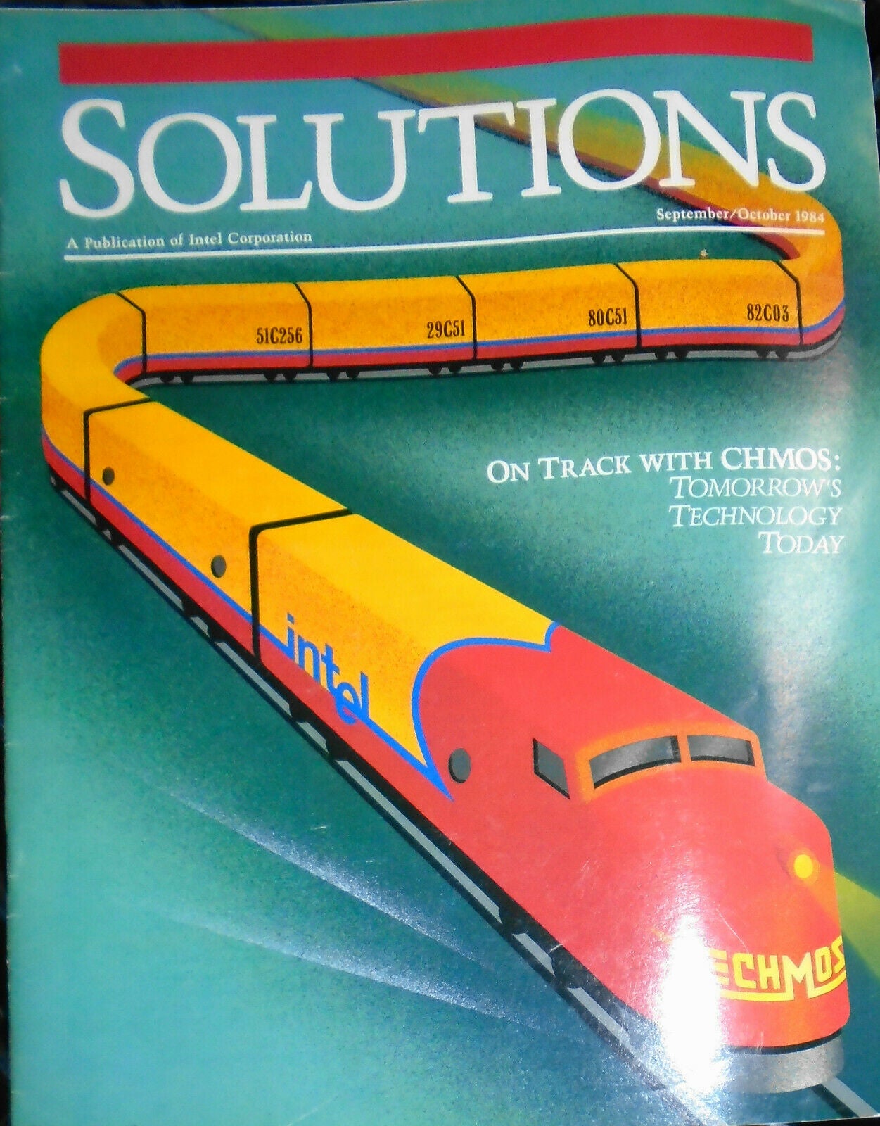 Microcomputer Solutions - Lot of 4 Intel Corporation magazines, 1984 - 1988