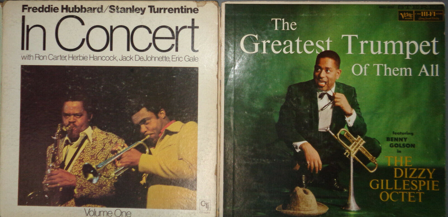 16 Jazz LPs - Dizzy, Miles, Basie, Hubbard, MJQ, Montgomerys, Paul Desmond ...