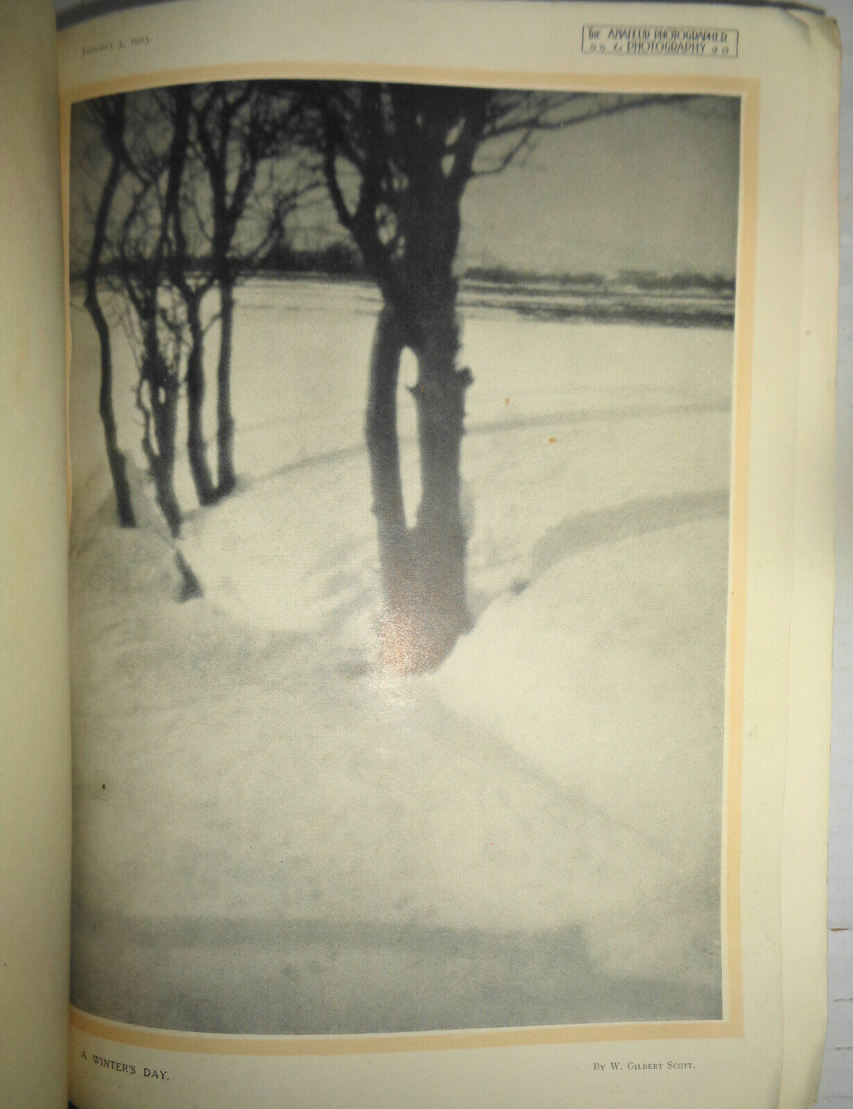 AMATEUR PHOTOGRAPHER & PHOTOGRAPHY, 1923 - 1924. All photos bound volume.