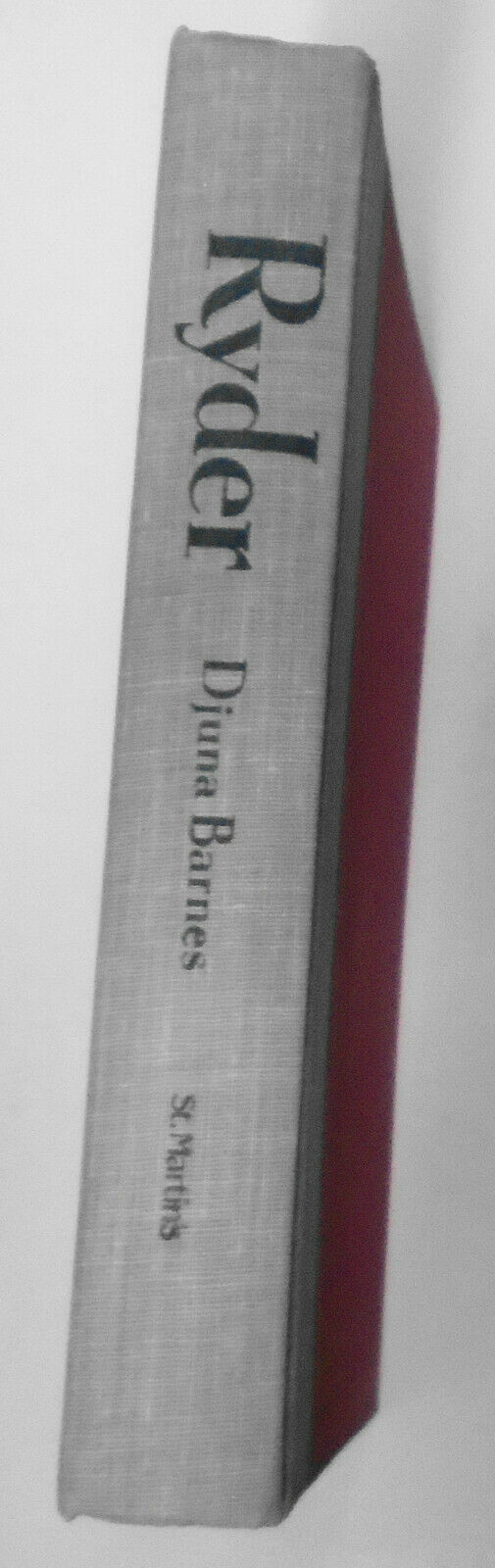 Ryder, by Djuna Barnes. 1979 Hardcover/DJ. Fine/Fine. Illustrations by author.