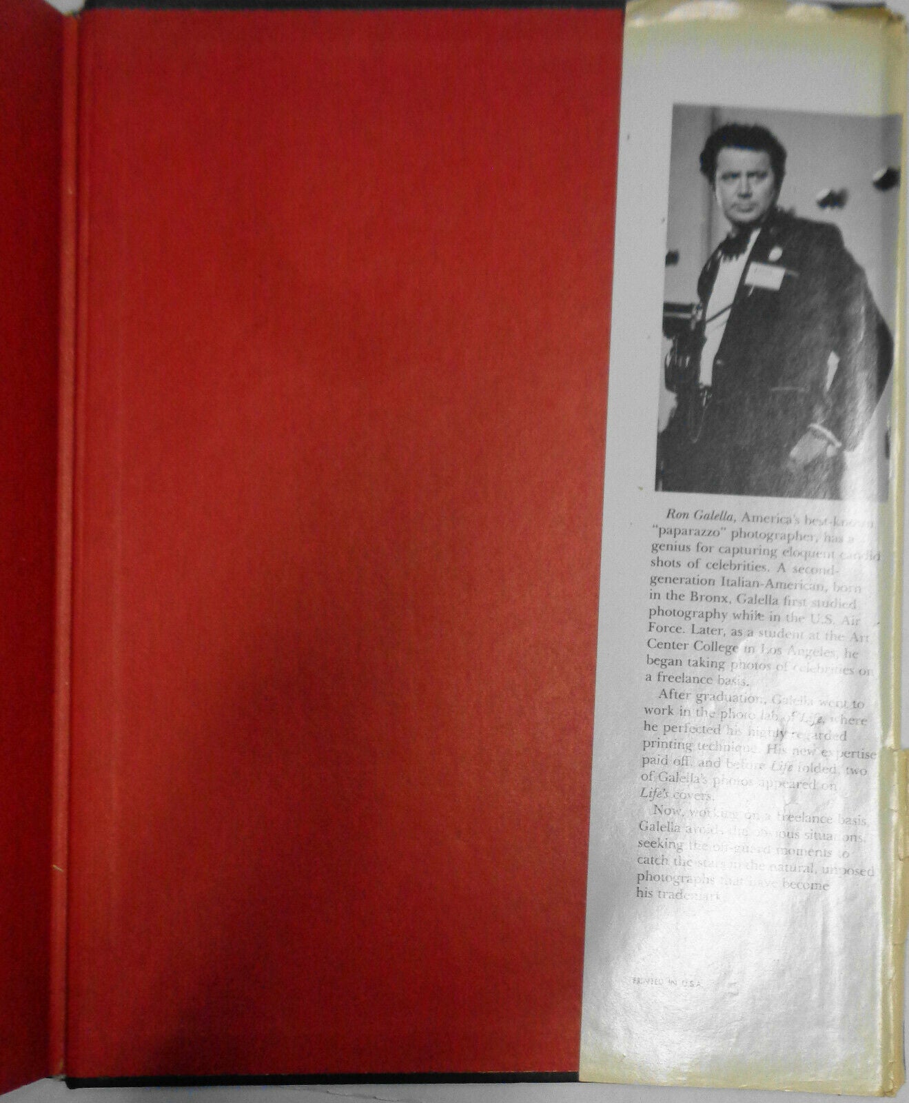 Jacqueline, by Ron Galella - Hardcover First Edition, 1974