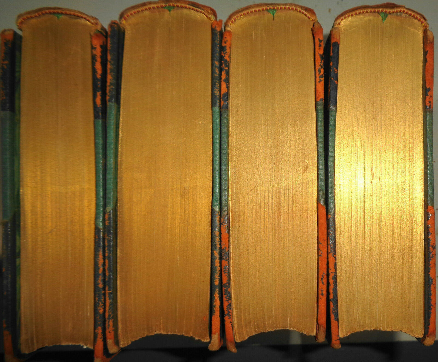 Abraham Lincoln, The War Years - by Carl Sandburg. 4 Vol. Set, 1941. Leather.