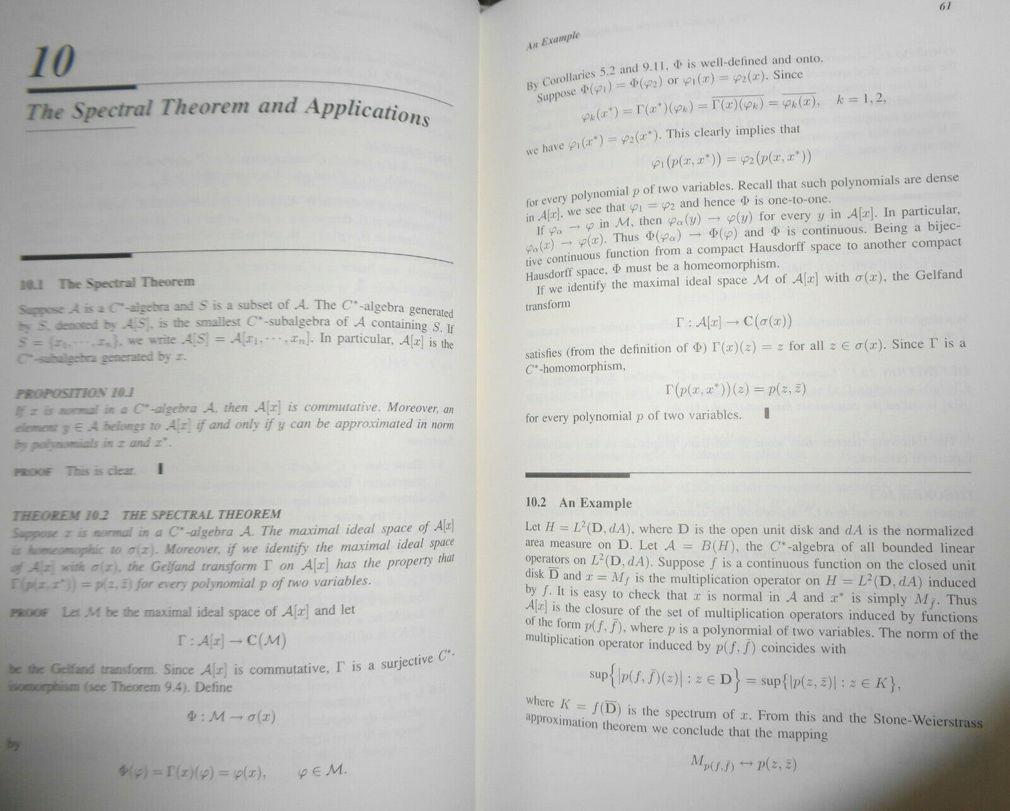 Studies in Advanced Mathematics: An Introduction to Operator Algebras - Kehe Zhu