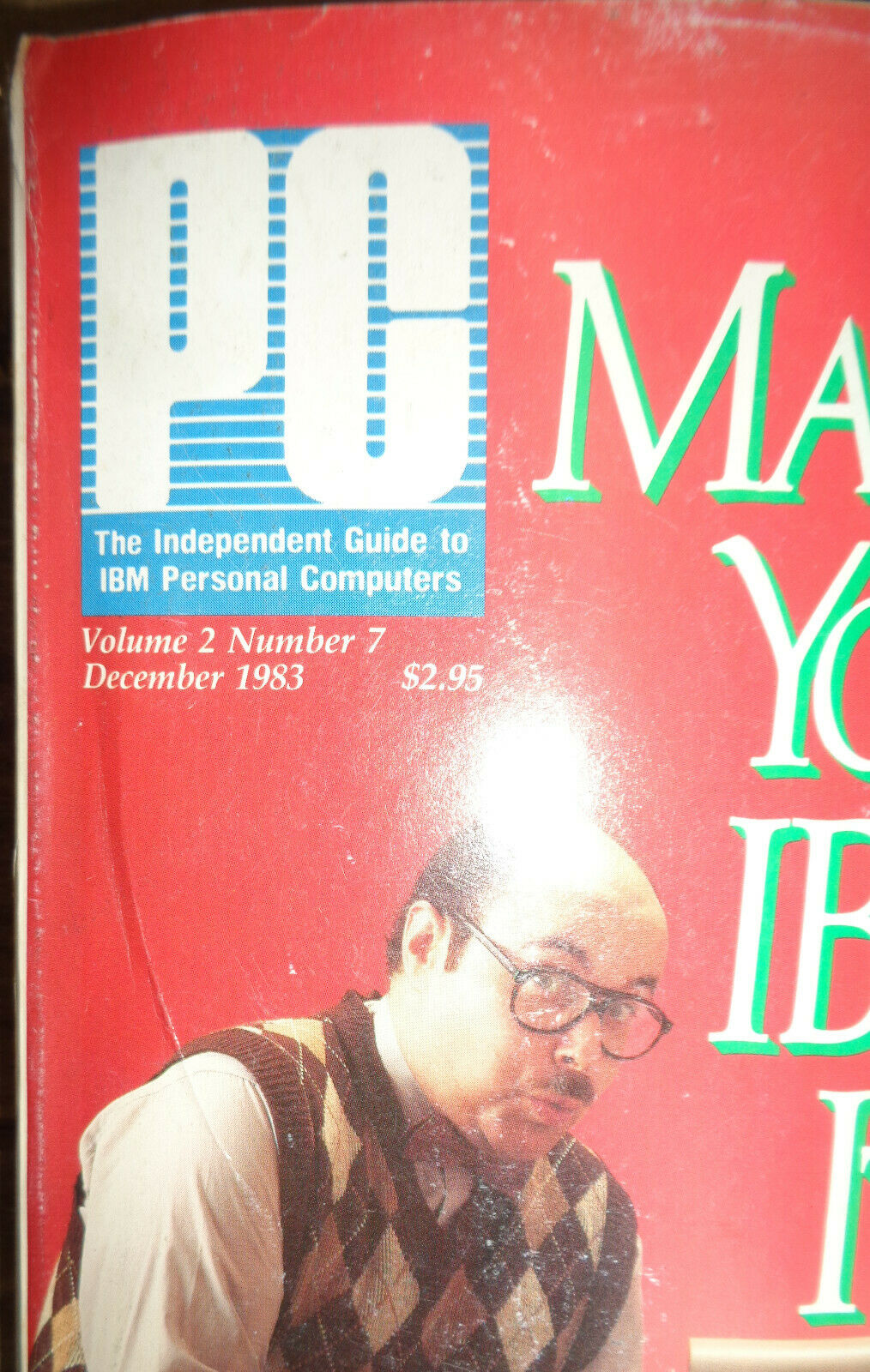 PC Magazine December 1983 - Independent Guide To Personal Computers. PC Jr intro