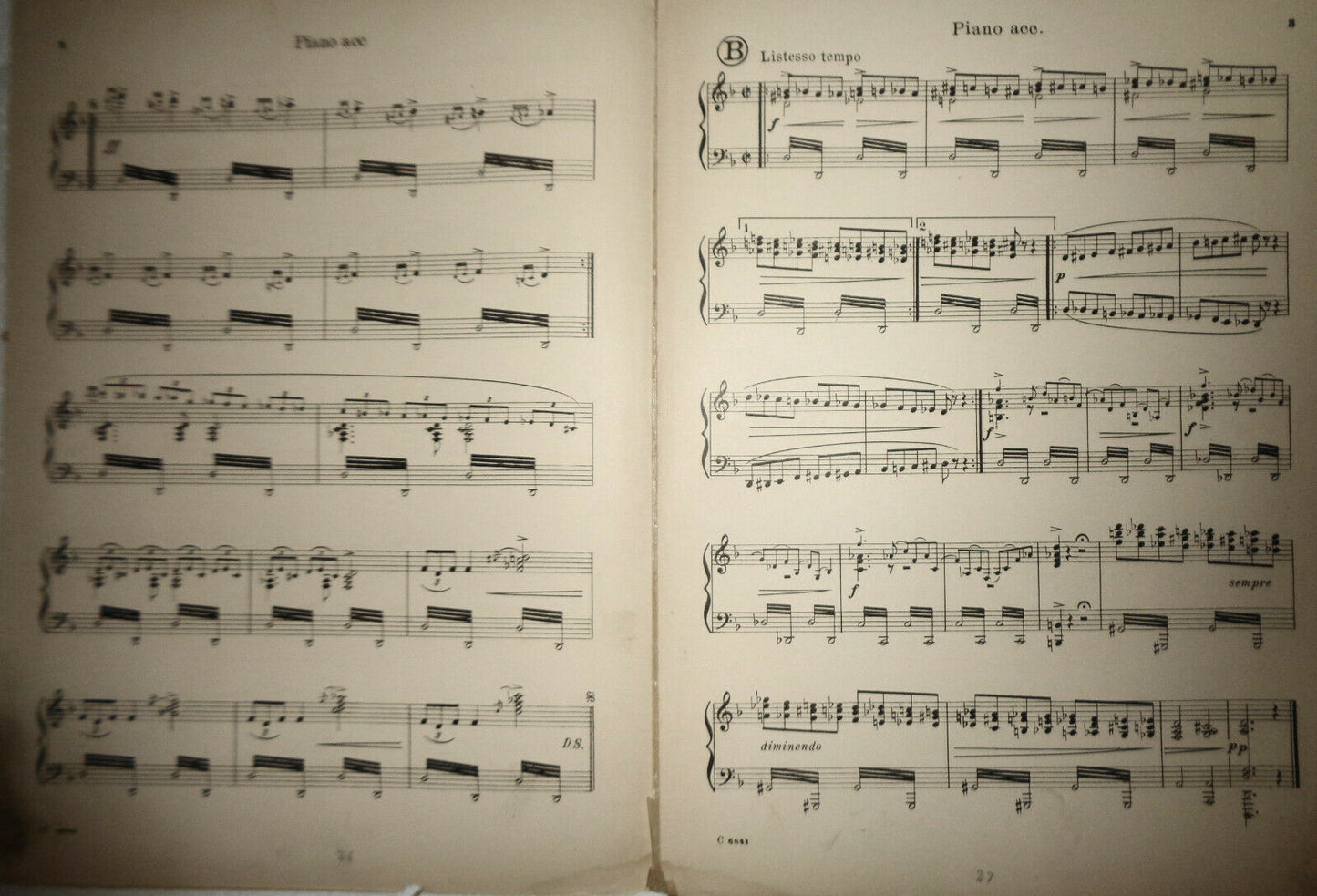 MOLTO AGITATO - FOR RIOTS MOB SCENES..., by Joseph Breil - 1917, for orchestra