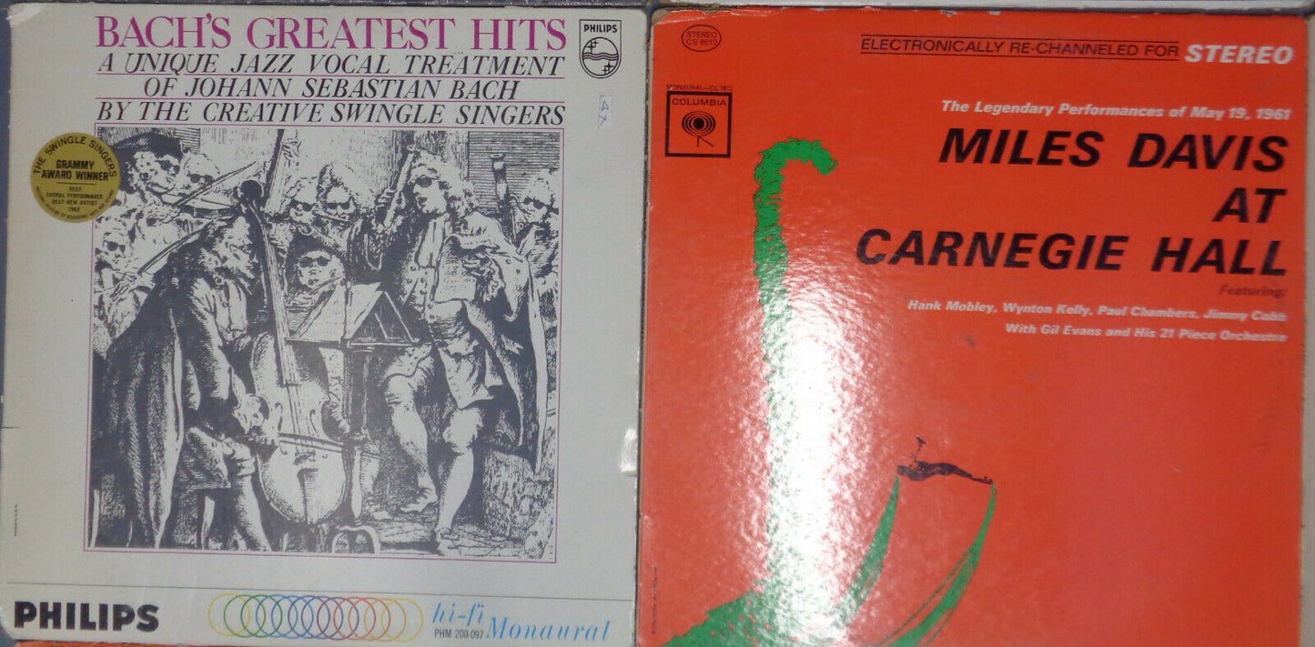 16 Jazz LPs - Dizzy, Miles, Basie, Hubbard, MJQ, Montgomerys, Paul Desmond ...