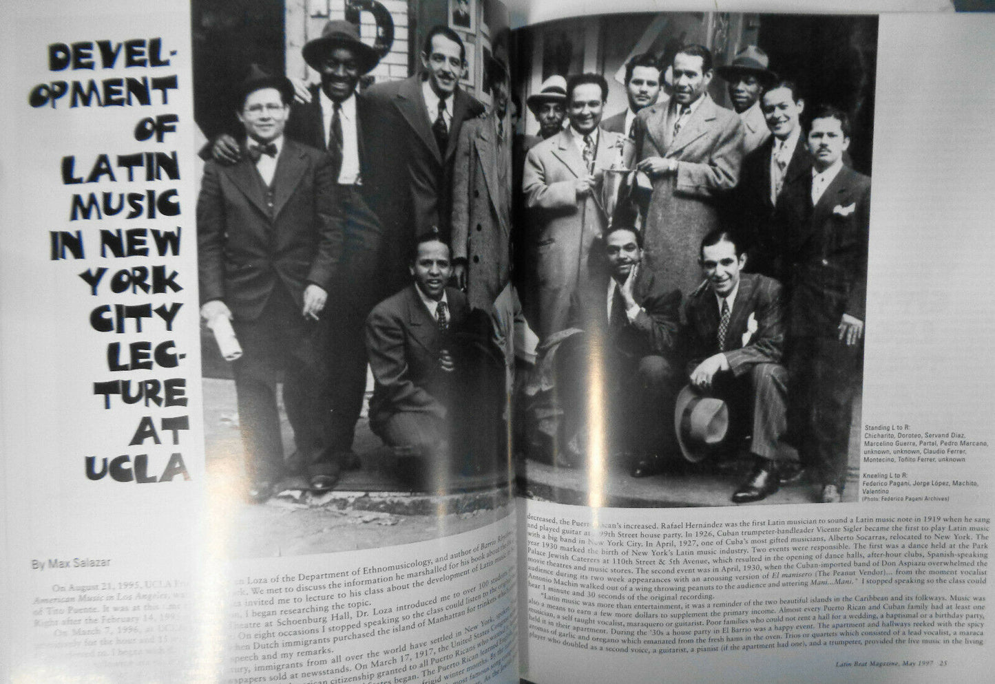 Latin Beat Magazine, May 1997