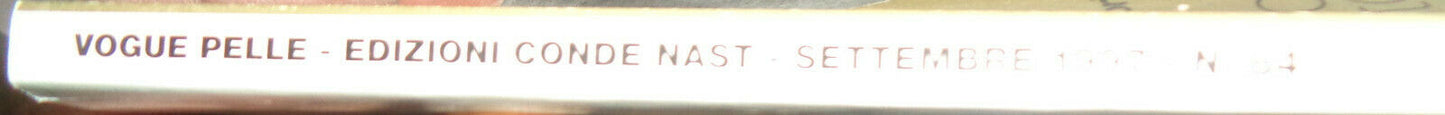 Vogue Pelle, Settembre 1997 - N. 84 - "Ultimate Shapes"