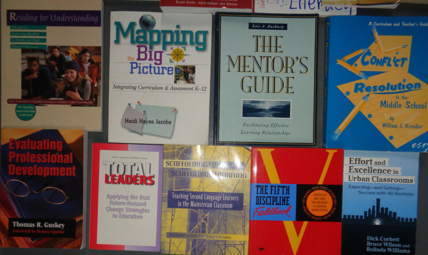 20 Books for better Educators / School Teachers lot - Fine condition.