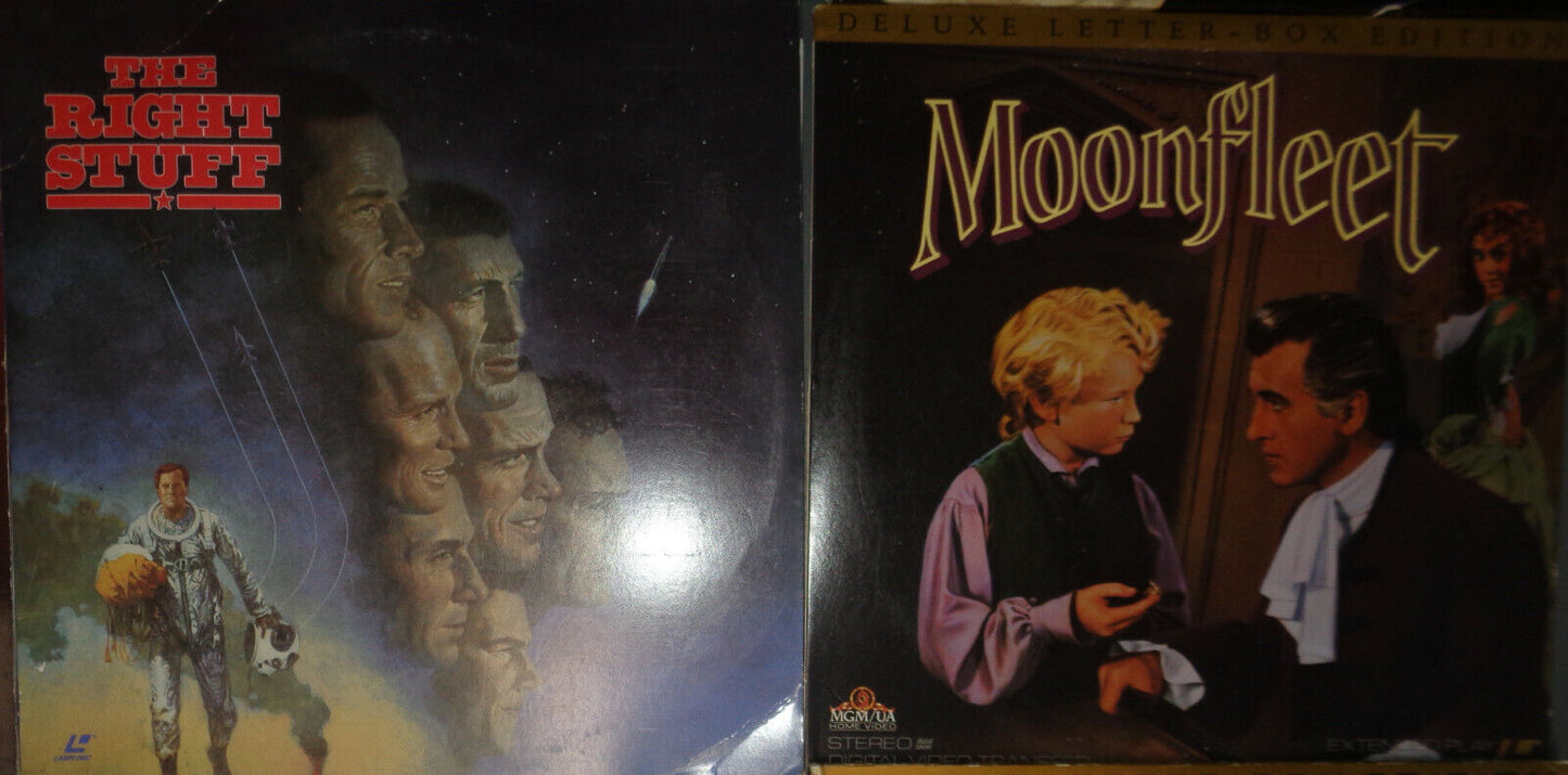16 Laserdiscs Lot - Movies, comedy, history - Excellent, 2 sealed