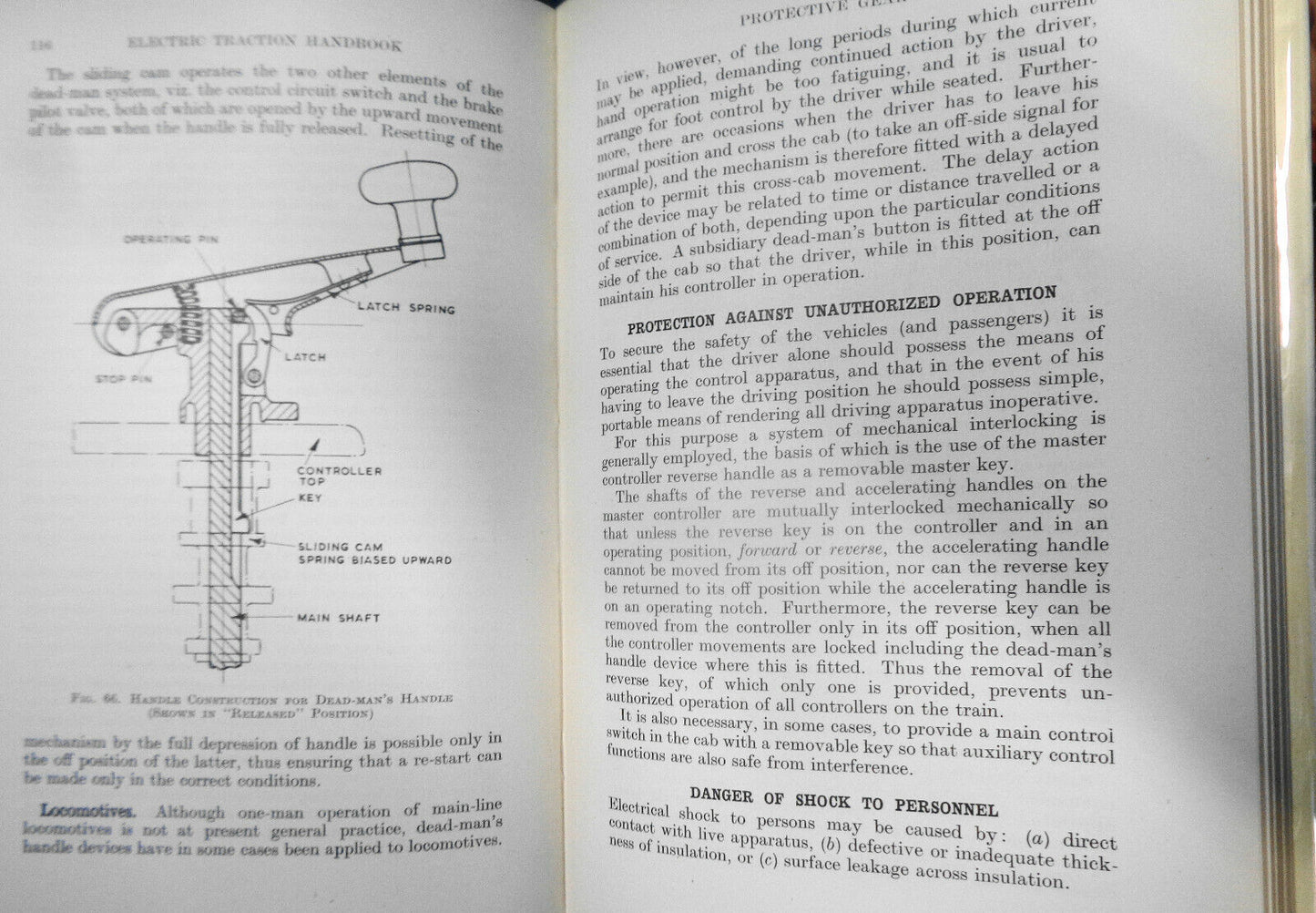 Electric Traction Handbook : (control), by Robert Brooks. 1954 Hardcover/jacket