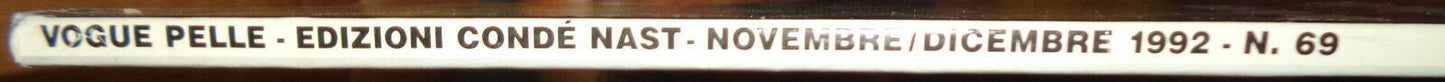 Vogue Pelle, N. 69, Nov/Dic 1992