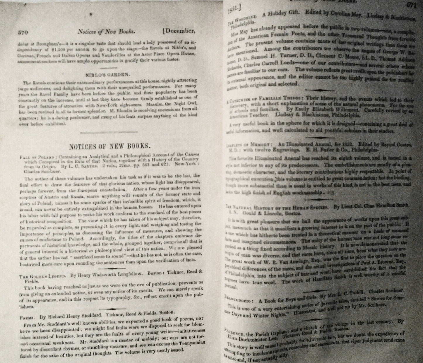 The United States Magazine and Democratic Review, December 1851